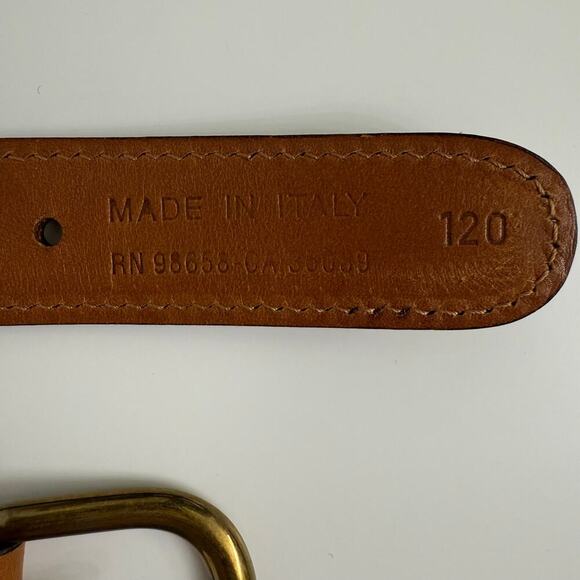 Paul & Shark Made in Italy Men's Nautical Belt Yachting Boats Blue Green 120 - Picture 5 of 6